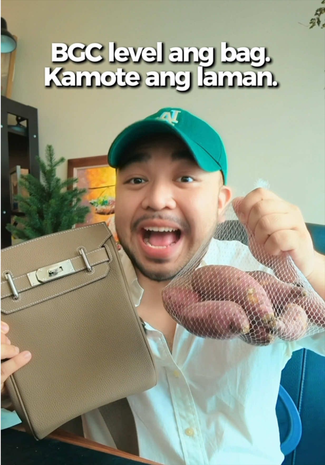 Hindi ko alam kung kasama ang kamote sa intended use 😭🍠 #BGC #PhysicalTherapist #HomecarePT #JKBaybay